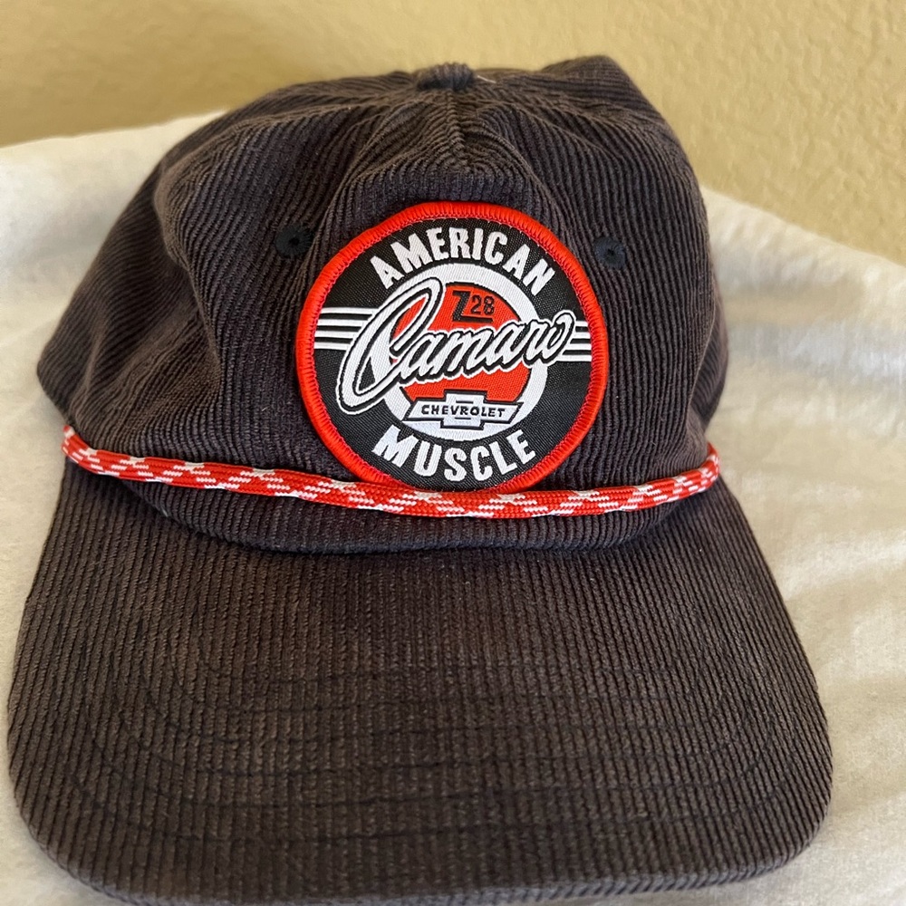 Chevrolet Z28 Camaro American Muscle Brown Cap